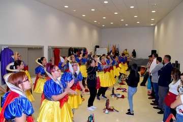 Visita de apyo a los grupos murgueros de Telde (Foto Francisco Javier Santana)